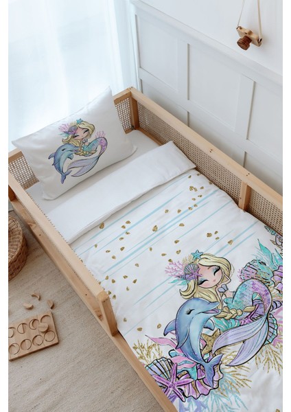 Montessori Nevresim Takımı (100 x 200) - Iconic Serisi - Blonde Mermaid modelleri