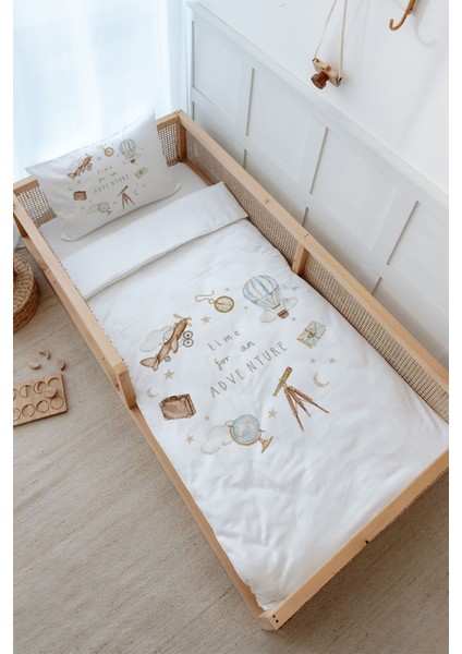 Montessori Nevresim Takımı (100 x 200) - Royal Series - Adventure Baby