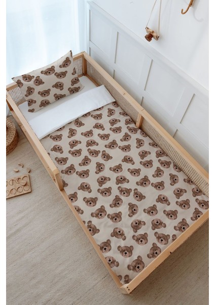 Montessori Nevresim Takımı (100 x 200) - Iconic Serisi - Tiny Bear
