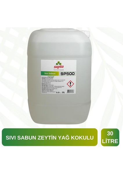 Sıvı Sabun Zeytin Yağ Kokulu 30 lt