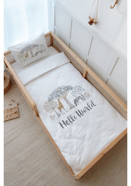 Montessori Nevresim Takımı (100 x 200) - Iconic Serisi - Safari