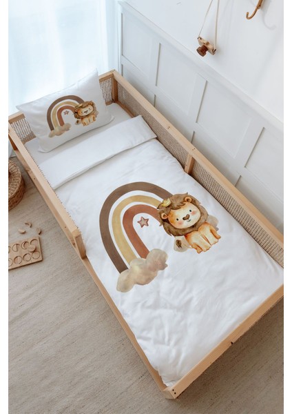 Montessori Nevresim Takımı (100 x 200) - Iconic Serisi - Vintage Aslan