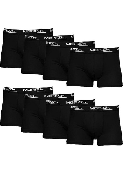 Erkek 8'lı Premium Likralı Boxer ( Kutulu Ürün )