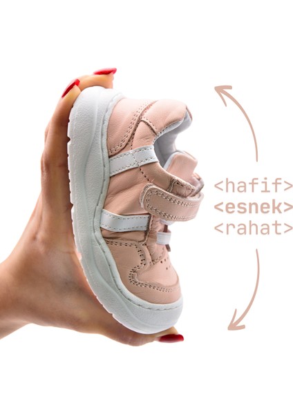 Toms Deri Kız Bebek Günlük Ayakkabı Pembe