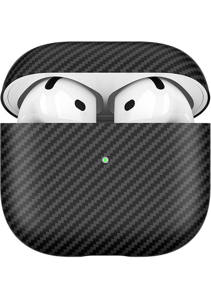 Apple Airpods 4 Airbag 43 600D Karbon Fiber Kulaklık Kılıfı Siyah fiyatları