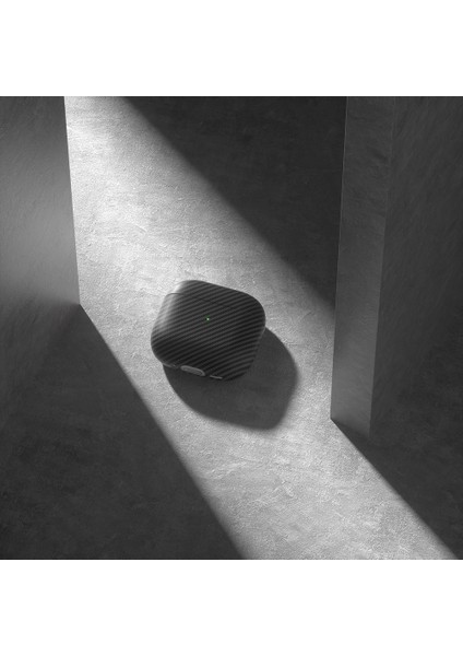 Apple Airpods 4 Airbag 43 600D Karbon Fiber Kulaklık Kılıfı Siyah fırsatları