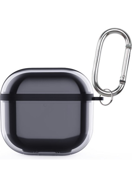 Apple Airpods 4 Airbag 42 Askı Aparatlı Kulaklık Kılıfı Füme modelleri