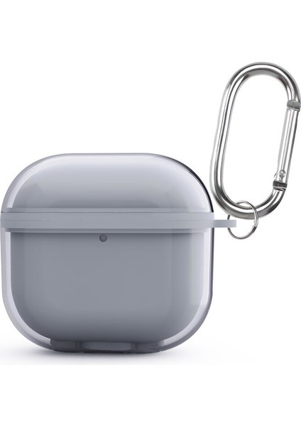 Apple Airpods 4 Airbag 42 Askı Aparatlı Kulaklık Kılıfı Gri