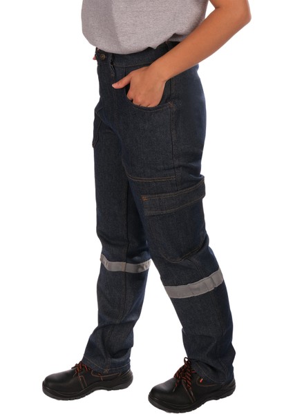 5 Cepli Reflektörlü Kot İş Pantolonu – 12 Ons Kumaş – Uzun Ömürlü ve Sağlam İş Pantolonu fırsatları