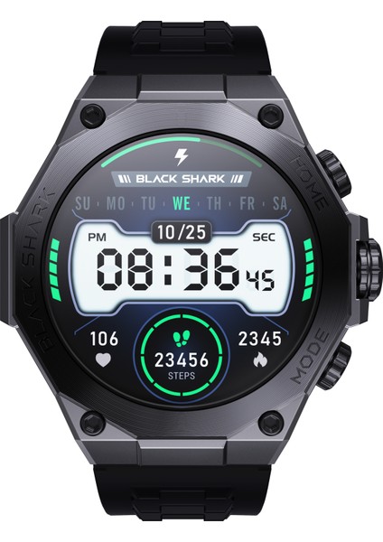S1 Pro Akıllı Saat Black (Black Shark Türkiye Garantili) fırsatları