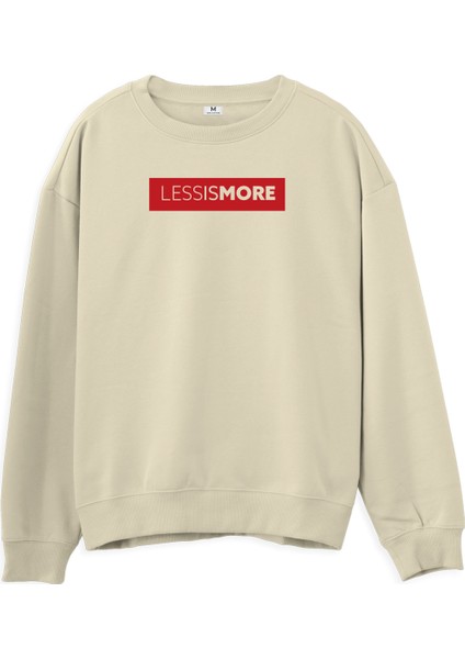 Less İs More Regular Sweatshirt