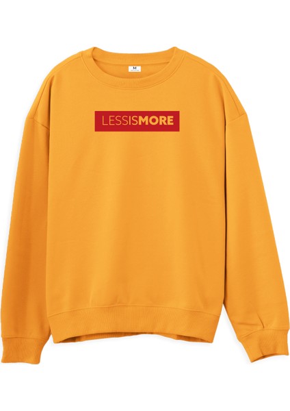 Less İs More Regular Sweatshirt