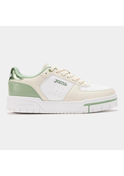 C.cavea 2515 Blanco Verde Kadın Günlük Spor Ayakkabı CCAVLS2515