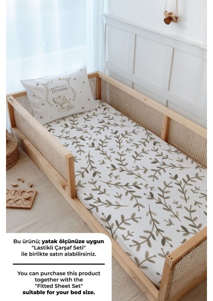 Montessori Nevresim Takımı (100 x 200) - For Baby Serisi - Damask Filli fırsatları