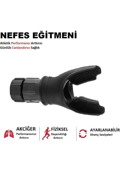 Nefes Egzersiz Aleti Profesyonel Healthpro Kondisyon Seviye Ayarlanabilir Solunum Düzenleyici fiyatları