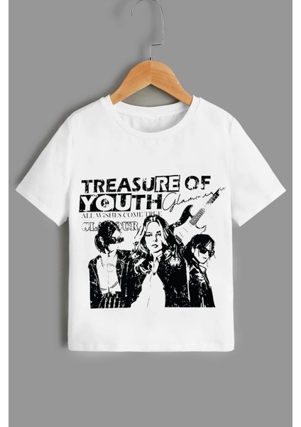 Only Trendwear Çocuk Cartoon Face Pamuklu Tshirt