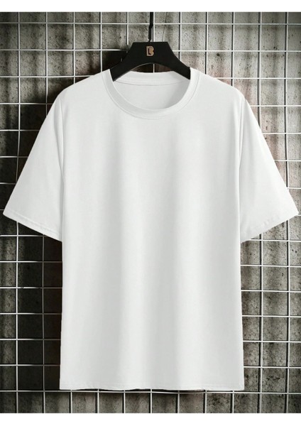 Çift Yüz Ayıcık Süprem T-Shirt - Beyaz Baskılı Oversize Bisiklet Yaka Tişört fiyatları