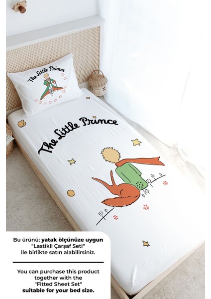 Tek Kişilik Nevresim Takımı (160X220) - Pure Baby Serisi - Tilki ve Küçük Prens modelleri