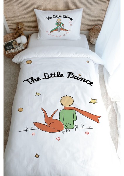 Tek Kişilik Nevresim Takımı (160X220) - Pure Baby Serisi - Tilki ve Küçük Prens fırsatları