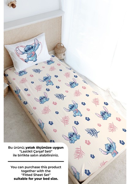 Tek Kişilik Nevresim Takımı (160X220) - Cartoon Serisi - Stitch