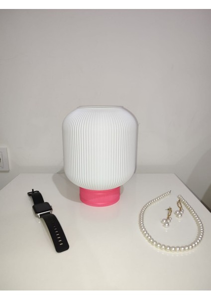 Forenzahome Luna Modern Tasarımlı Şık Abajur | Dekoratif Masa Lambası Yatak Odası, Salon ve Ofis Aydınlatma, Gece Lambası fiyatları