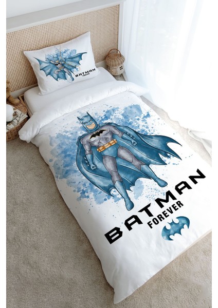 Tek Kişilik Nevresim Takımı (160X220) - Cartoon Serisi - Batman