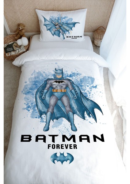 Tek Kişilik Nevresim Takımı (160X220) - Cartoon Serisi - Batman fırsatları