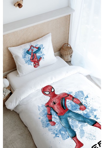 Tek Kişilik Nevresim Takımı (160X220) - Cartoon Serisi - Örümcek Adam fiyatları