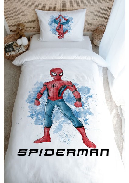 Tek Kişilik Nevresim Takımı (160X220) - Cartoon Serisi - Örümcek Adam fırsatları