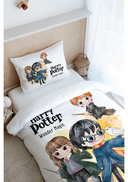 Tek Kişilik Nevresim Takımı (160X220) - Cartoon Serisi - Harry Potter fiyatları