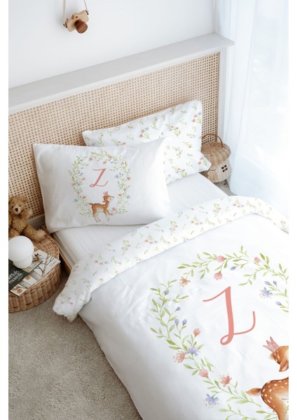 Tek Kişilik Nevresim Takımı (160X220) - Little Deer Series - Z Harfi fiyatları