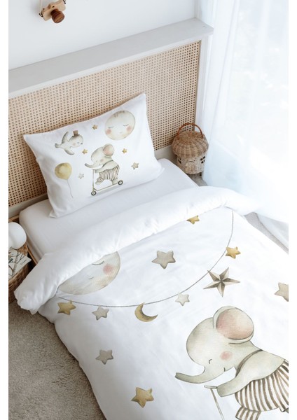 Tek Kişilik Nevresim Takımı (160X220) - Iconic Serisi - Filin Düşleri fiyatları