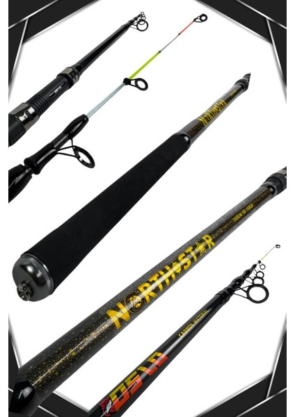 North Star 360CM 50-150GR Remixon Prestige 6000 Göl ve Deniz Olta Seti fırsatları