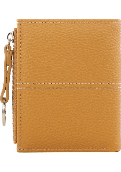 Bayan Cüzdan Kısa Basit Kart Tutucu Para Cüzdanı Öğrenci Clutch Katlanır Cüzdan Moda (Yurt Dışından)