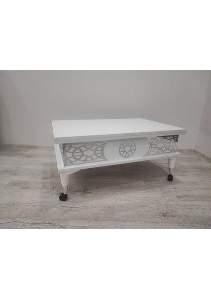 Aras 5 Kademeli Tekerlekli Akıllı Sihirli Orta Sehpa 60X90 fiyatları