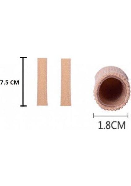 7 cm Ayak Batık Koruyucu Tırnak Koruyucu Boru Kumaş Silikon Jel Tüp Kemik Koruyucu modelleri
