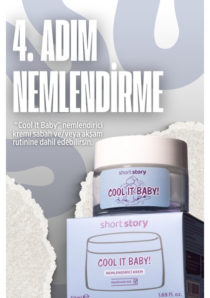 Cool It Baby! | Su Bazlı Günlük Nemlendirici Krem | Hyalüronik Asit, Niasinamid | Tüm Cilt Tipleri fiyatları