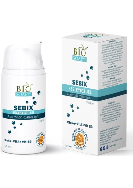 Sebix Jel Seboreik Dermatit Için Özel Bakım 30ml