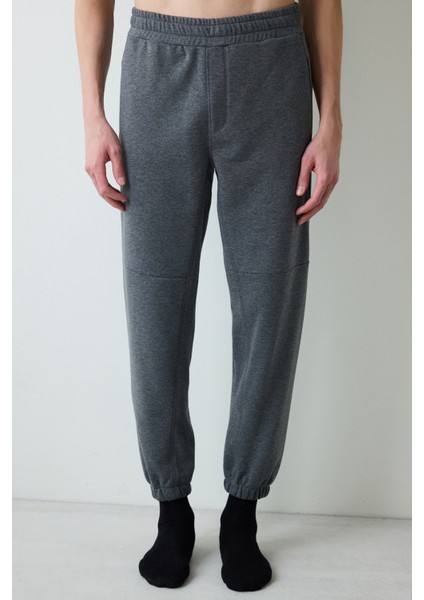 Erkek Timeless Antrasit Melanj Pijama Altı