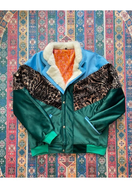 Unisex Oversize Vintage Ceket Mly4
