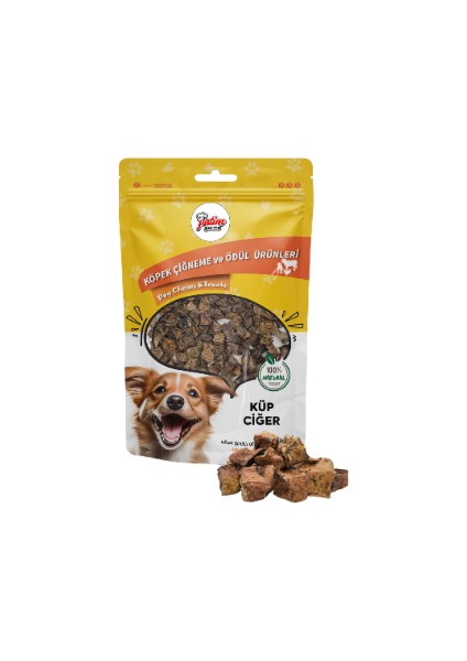 Küp Ciğer 100 gr Köpek Ödül Maması
