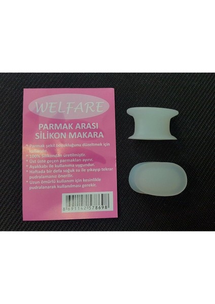 1 Çift Makaralı Ayak Başparmak Düzeltici Silikon Parmak Düzleltici Halluks indirimleri