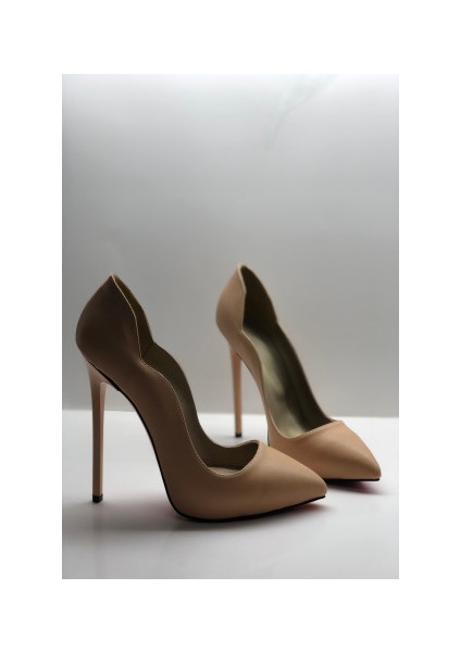 Nude Mat Love Gizli Platformlu Stiletto Topuklu Ayakkabı fiyatları