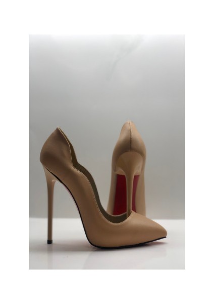 Nude Mat Love Gizli Platformlu Stiletto Topuklu Ayakkabı fırsatları