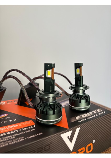 Forte 22000 Lümen H7 Yeni Nesil LED Xenon
