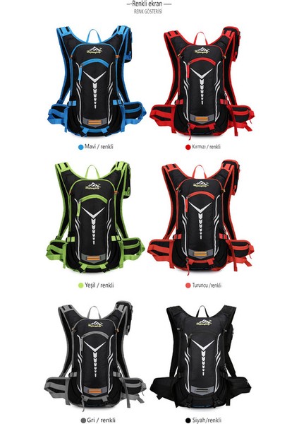 18L Spor Bisiklet Çalışma Su Torbası Depolama Hidrasyon Cep Sırt Çantası Ultralight Yürüyüş Bisiklet Sürme Paketi Mesane Sırt Çantası (Yurt Dışından) indirimleri
