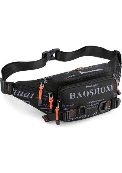 Erkekler ve Kadınlar Için Fanny Pack Kemer Bel Çantası Kulaklık Girişi ve Fermuarlı Unisex Su Geçirmez Kalça Çantası Açık Hava ve Spor Salonu Için Koşu Çantası (Yurt Dışından)