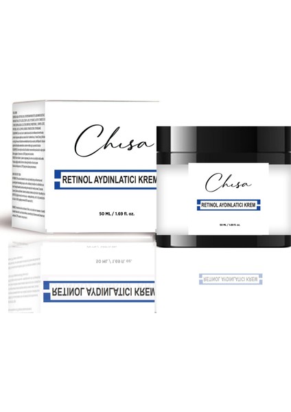 Retinol & Hyaluronik Asitli Krem – Çizgi Önleyici Yoğun Nemlendirici 50 ml