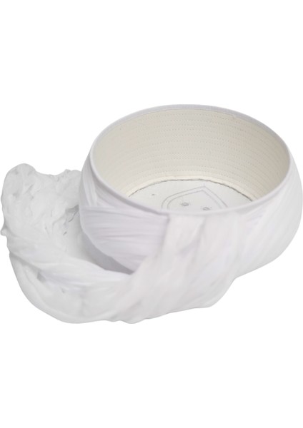 Taylasanlı Sarık-Beyaz Kumaş-Beyaz Takke-Çapraz Sarım-Nâli Şerif-7 Metre indirimleri