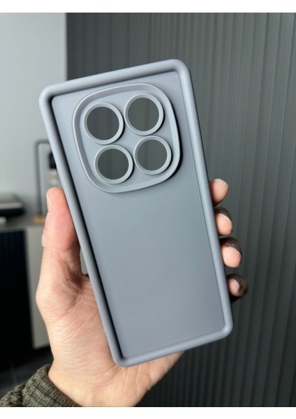 Xiaomi Redmi Note 14 Pro Kılıf Yumuşak Renkli Lansman Silikon Kapak Kamera Korumalı Çıkıntılı 3D Kalın Kenarlı